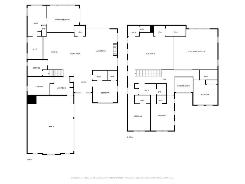 The floor plan.