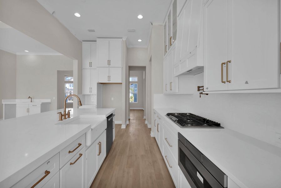 Representative furnished interior of a home built from the Stella by Riverside Homes in Hidden Creek at SilverLeaf, St. Augustine (Image 11).