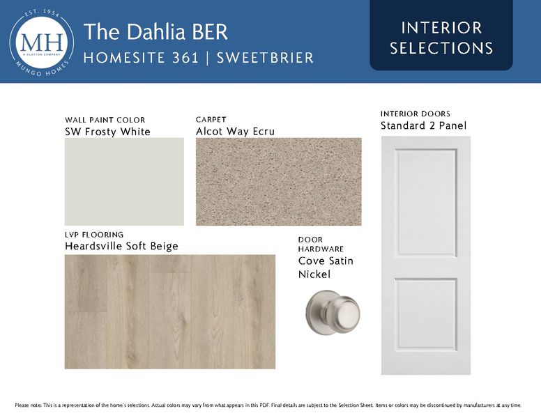 Sample of building materials used in homes in Sweetbrier, Durham (Image 10).
