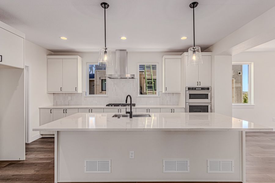 Furnished interior view inside a new home in West Grange, Longmont (Image 6).