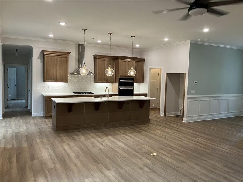 Furnished interior view inside a new home in , Ball Ground (Image 9). Furnished interior view inside a new home in , Ball Ground (Image 9).