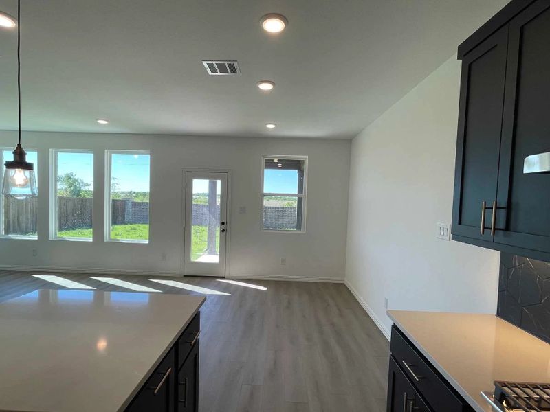 Dining Room Construction Progress