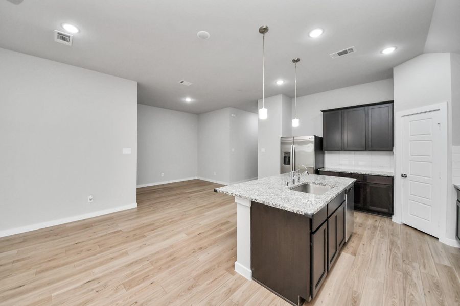 Furnished interior view inside a new home in Marvida, Cypress (Image 7).