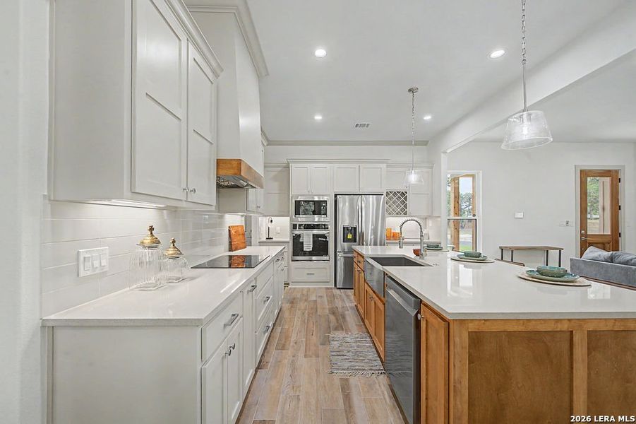 Furnished interior view inside a new home in , Wimberley (Image 8).