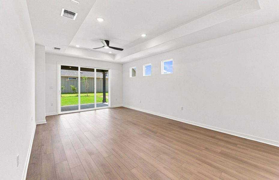 Spacious, unfurnished interior of a new home in Del Webb Austin at Lost Pines, Bastrop (Image 35).