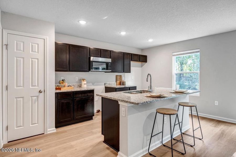 Furnished interior view inside a new home in , Jacksonville (Image 10).