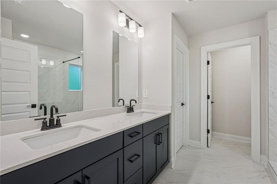 Furnished interior view inside a new home in Hemingway - Reserve Series, Cumming (Image 6).