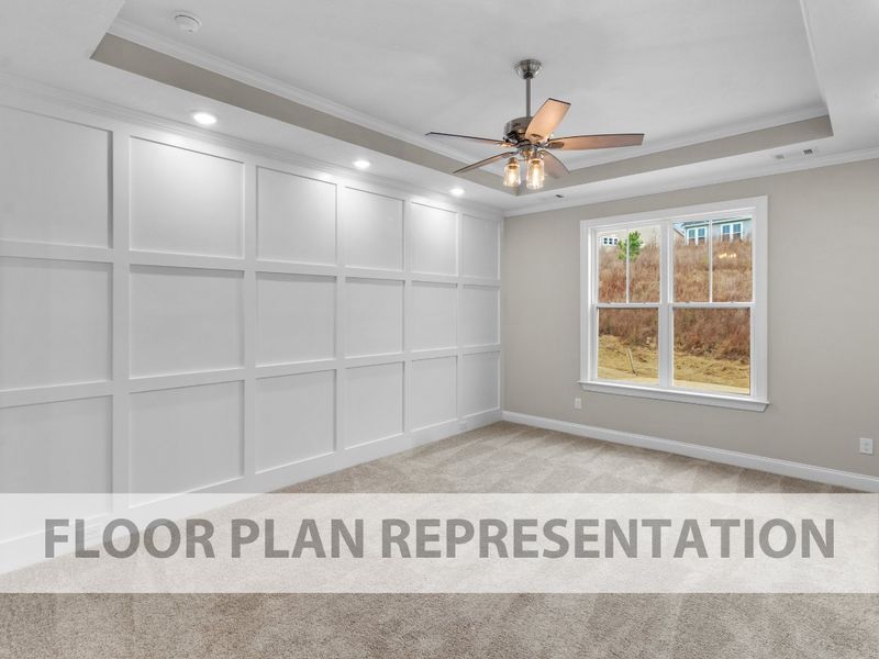 Spacious, unfurnished interior of a new home in Forrest Bluff, North Augusta (Image 9).