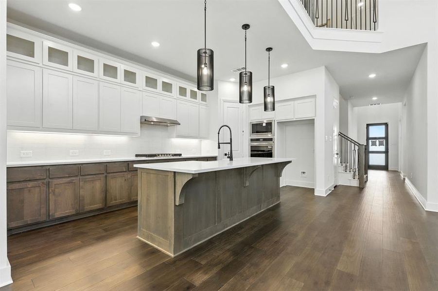 Furnished interior view inside a new home in Walsh: Artisan Series - 50' lots, Aledo (Image 17).