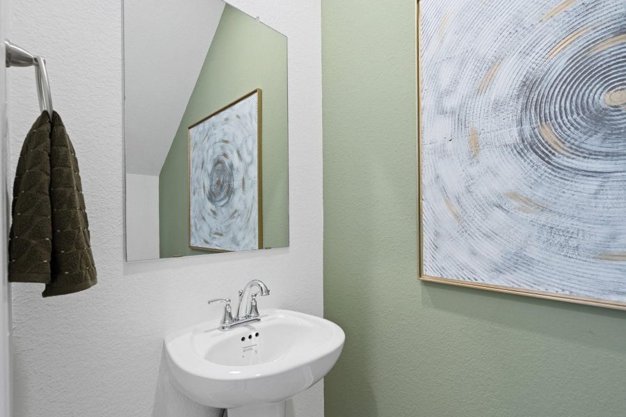 Close-up of interior finishes inside a home in Bridgeland Courtyard, Cypress (Image 19).
