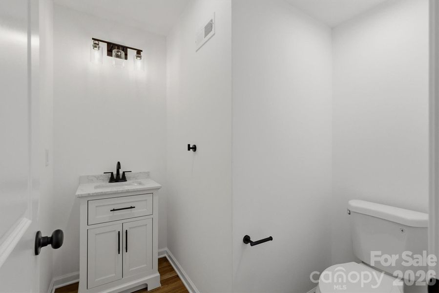 Furnished interior view inside a new home in , Hickory (Image 7).
