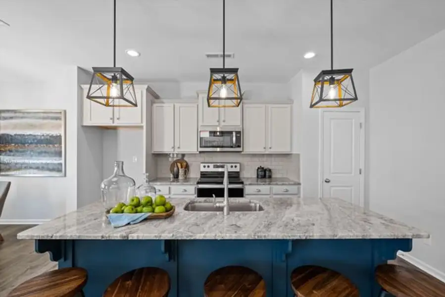 Representative furnished interior of a home built from the The Knox by True Homes in Shay Crossing, Salisbury (Image 5).