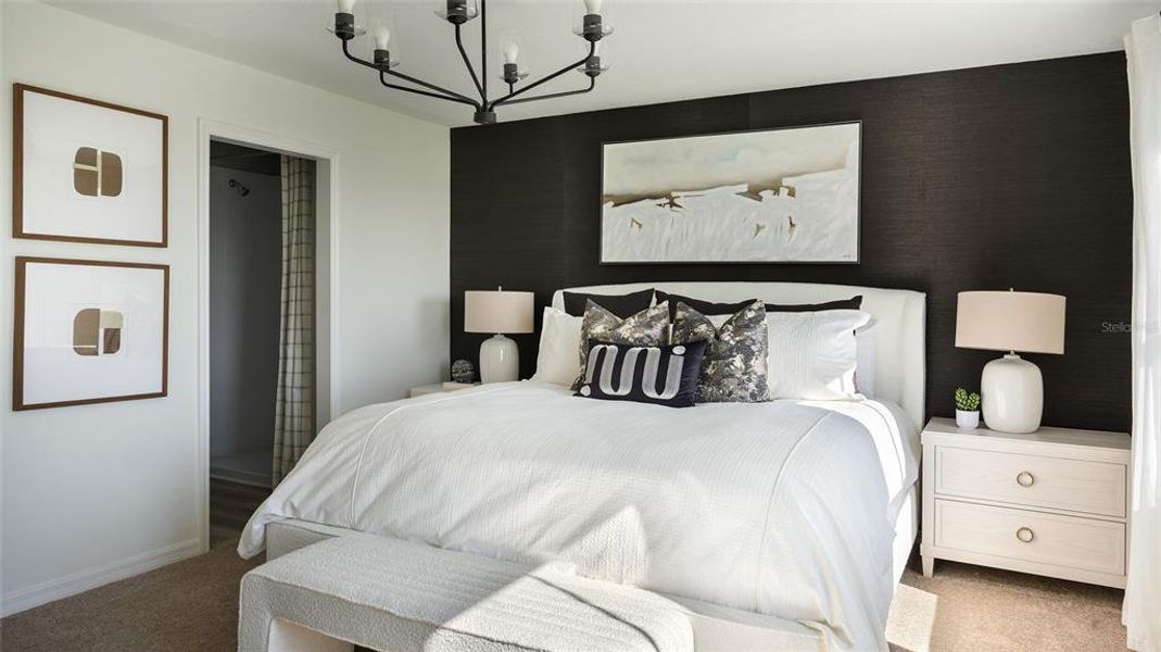 Furnished interior view inside a new home in Wynnstone, Davenport (Image 16).