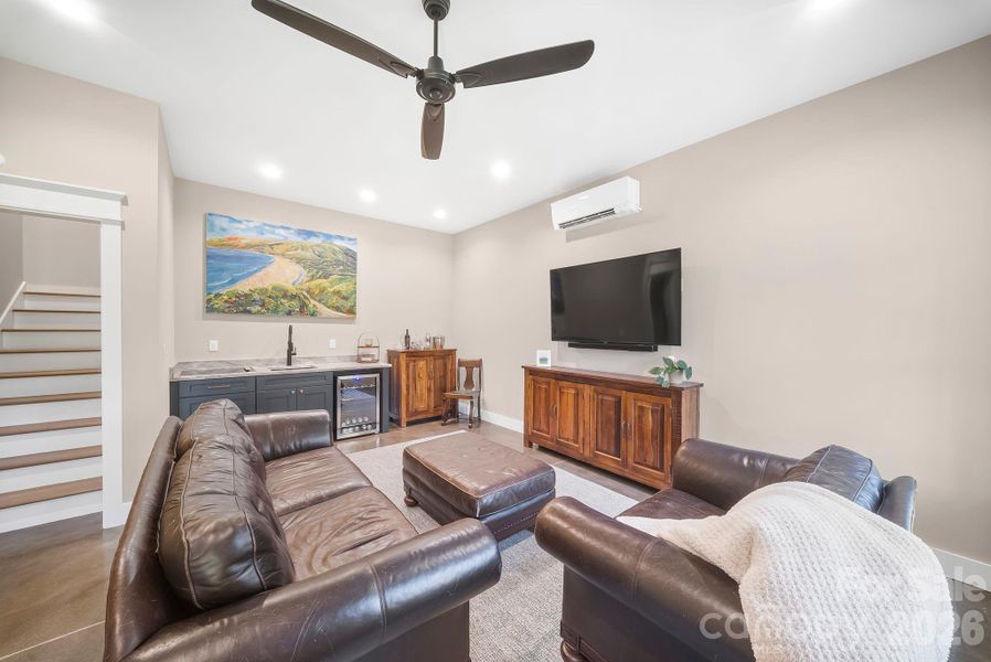 Furnished interior view inside a new home in , Asheville (Image 20).