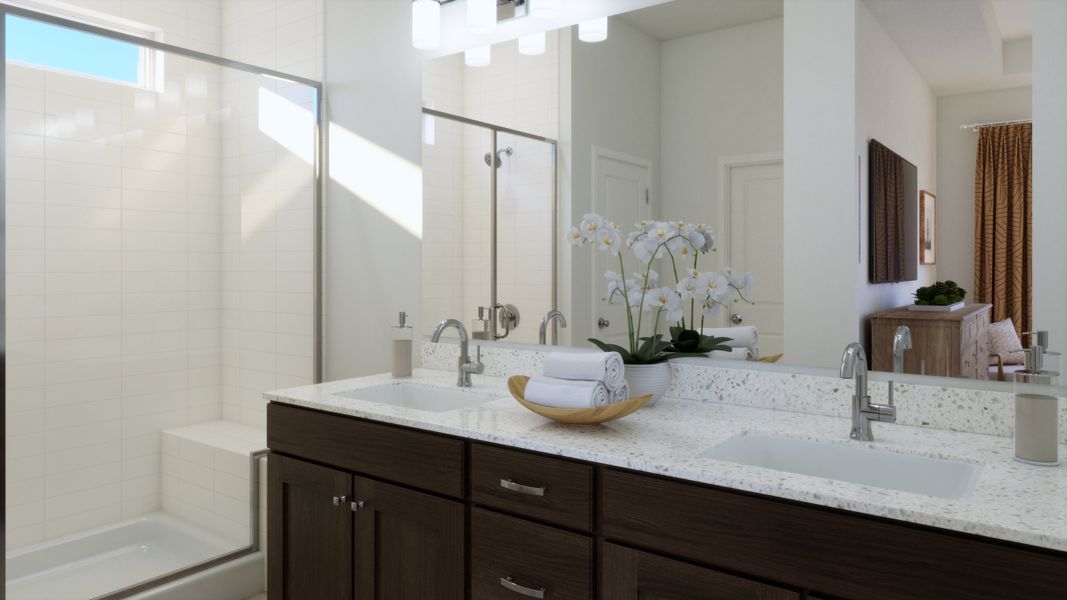 Representative interior finishes for a home built from the 5001 by Risewell Homes in The Estates Collection at Talon Pointe, Thornton (Image 15). Representative interior finishes for a home built from the 5001 by Risewell Homes in The Estates Collection at Talon Pointe, Thornton (Image 15).