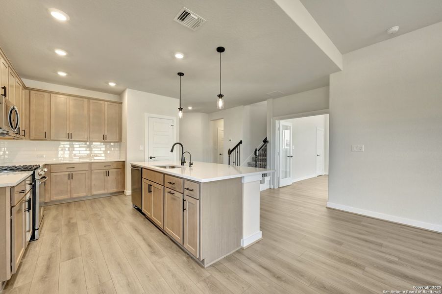 Furnished interior view inside a new home in Mayfair - Select Classic Series, New Braunfels (Image 5).