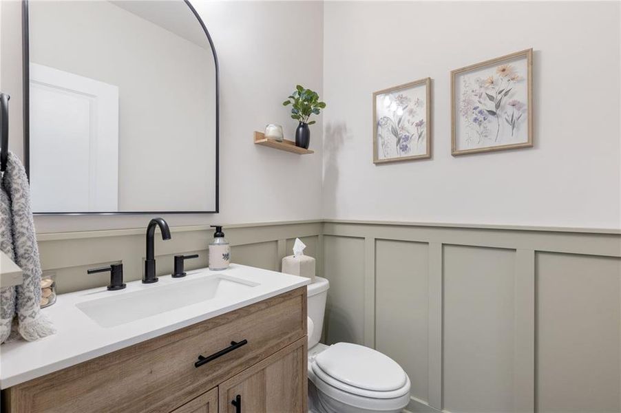 Furnished interior view inside a new home in Willowcrest Townhomes, Mableton (Image 40).