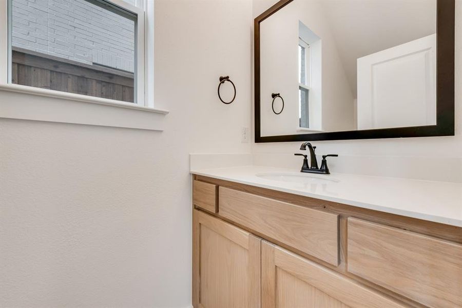 Bathroom with vanity Bathroom with vanity