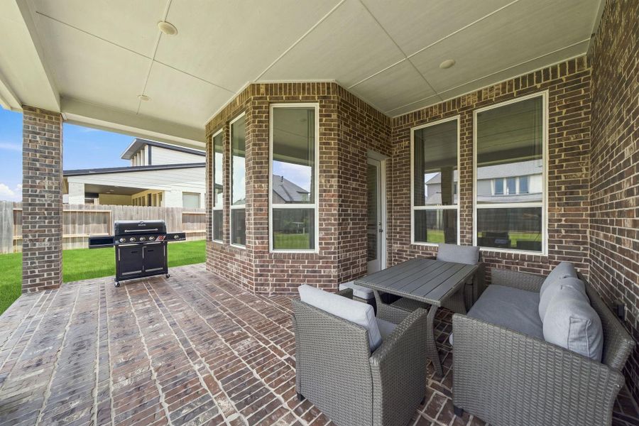 Exterior details and patio area of a home in , Fulshear (Image 24). Exterior details and patio area of a home in , Fulshear (Image 24).