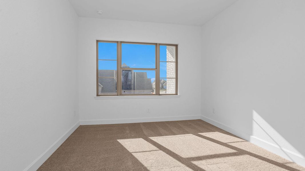 Spacious, unfurnished interior of a new home in Austin Point 60', Richmond (Image 9).
