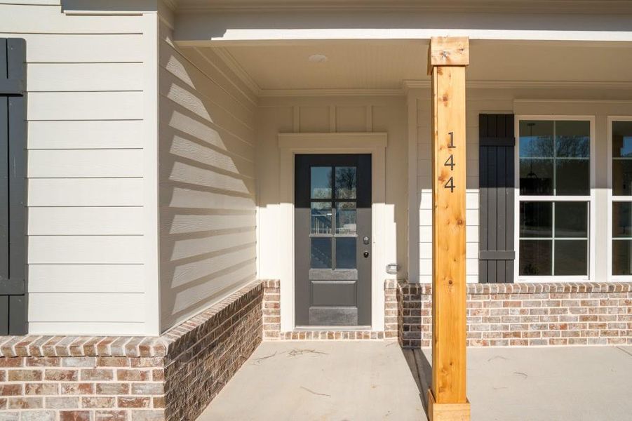 Exterior details and patio area of a home in , Good Hope (Image 3).
