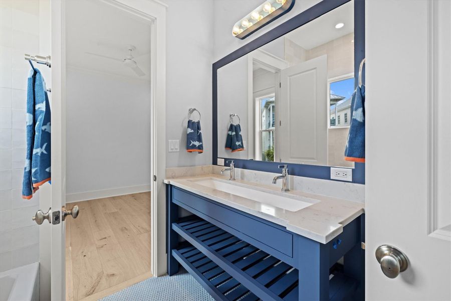 Furnished interior view inside a new home in , Galveston (Image 11). Furnished interior view inside a new home in , Galveston (Image 11).