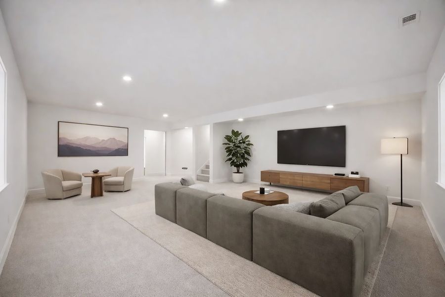 Furnished interior view inside a new home in Jackson Creek, Monument (Image 17).