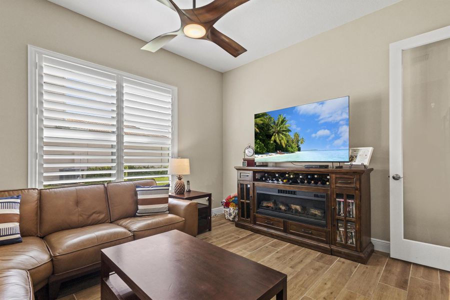 Furnished interior view inside a new home in , Port St. Lucie (Image 38).