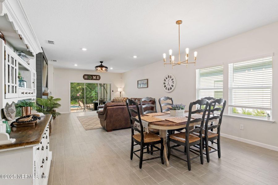 Furnished interior view inside a new home in , St. Augustine (Image 16).