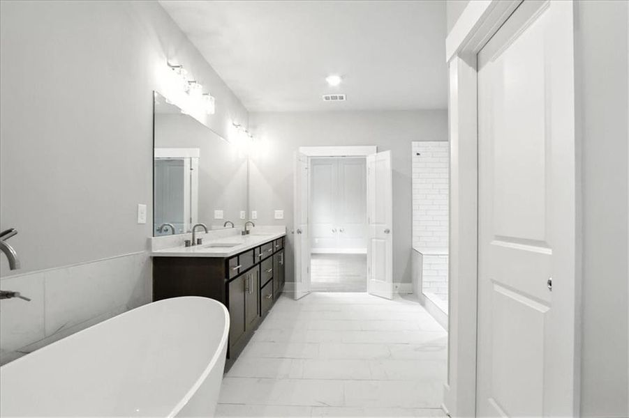 Furnished interior view inside a new home in Old Town Estates, Monroe (Image 16).