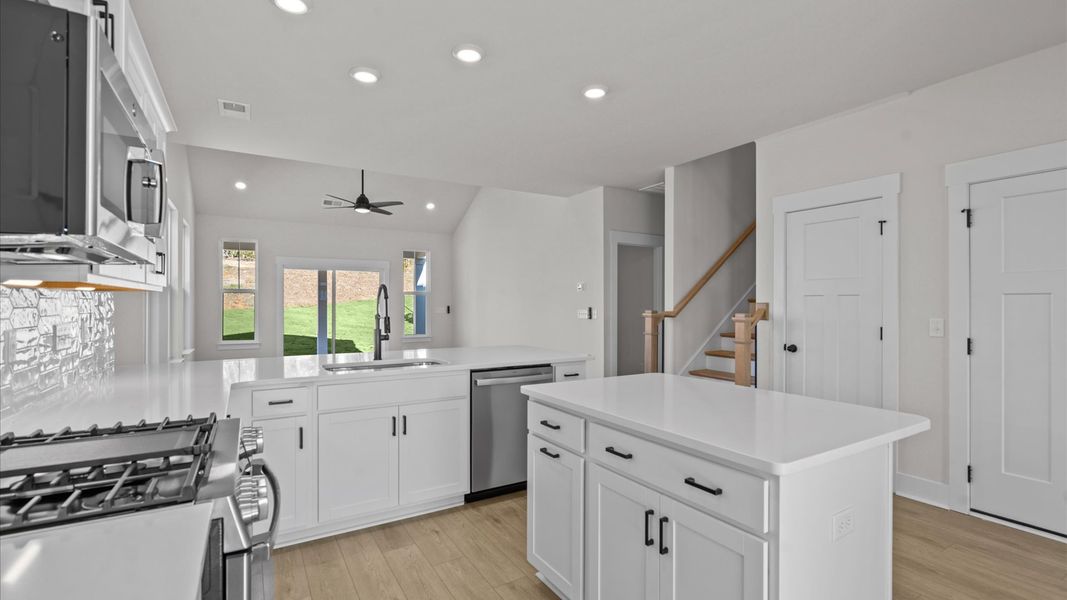 Furnished interior view inside a new home in Pleasant Falls, Moore (Image 10).