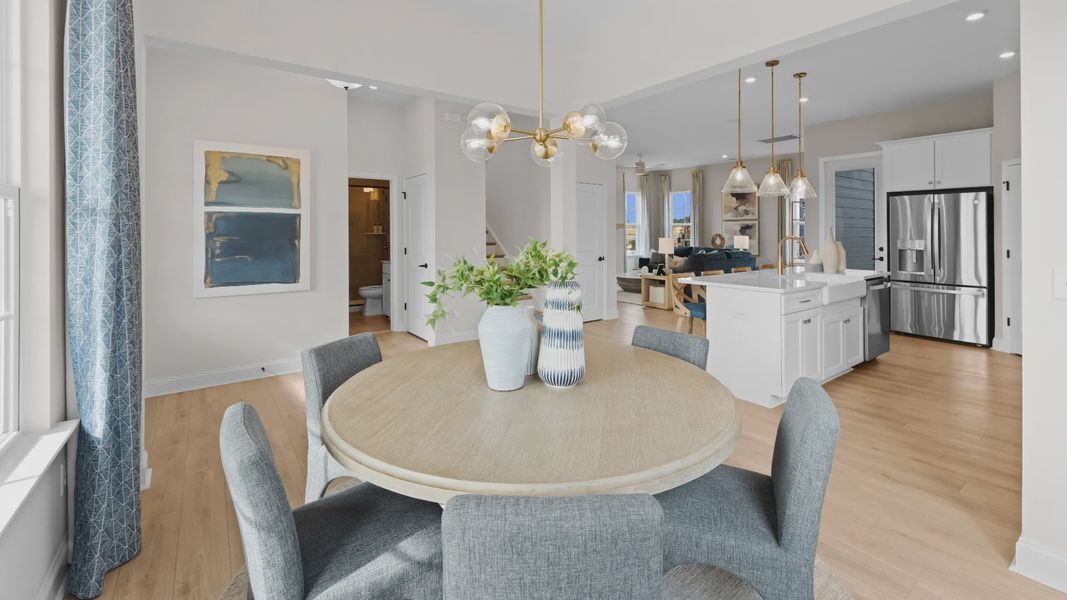 The Brockton Plan by DRB homes in Pineville, NC - Dining Area The Brockton Plan by DRB homes in Pineville, NC - Dining Area