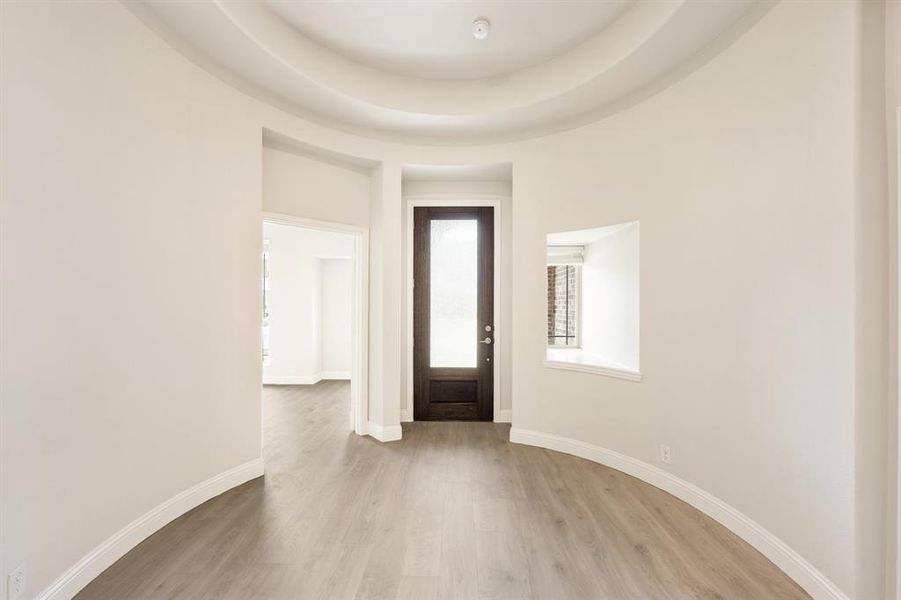 Spacious, unfurnished interior of a new home in Union Park Classic 60, Little Elm (Image 21). Spacious, unfurnished interior of a new home in Union Park Classic 60, Little Elm (Image 21).