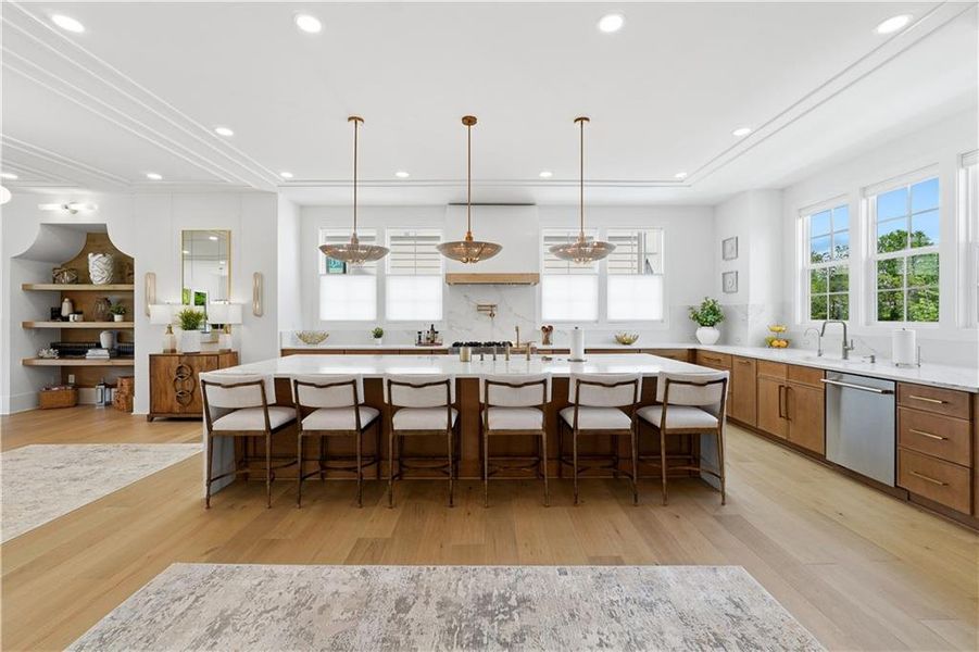 Furnished interior view inside a new home in Echo at Crabapple, Milton (Image 18).