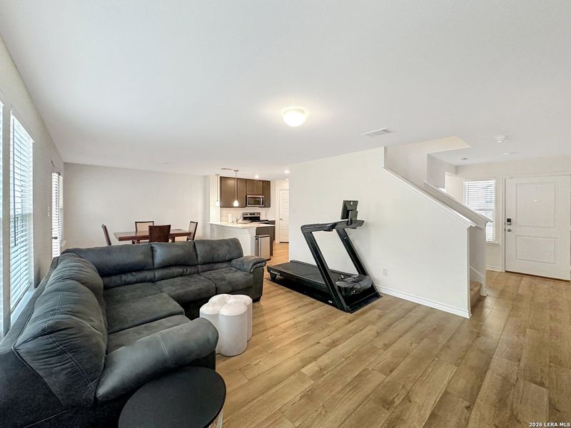 Furnished interior view inside a new home in , San Antonio (Image 24).