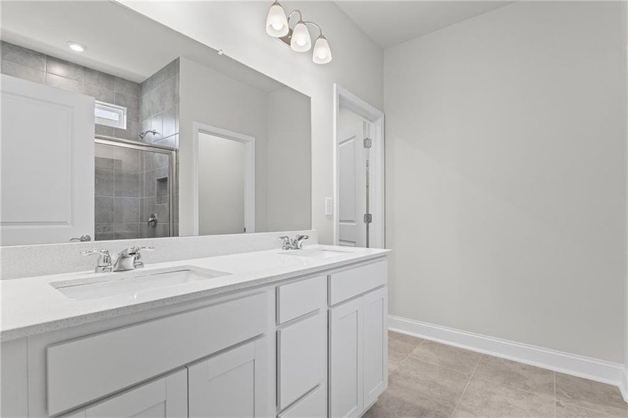 Furnished interior view inside a new home in Overland, Locust Grove (Image 4).