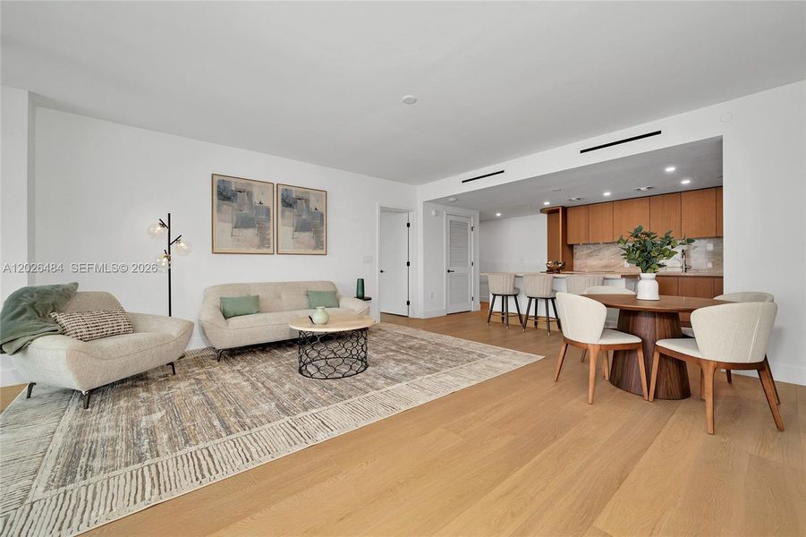 Furnished interior view inside a new home in , Bay Harbor Islands (Image 14). Furnished interior view inside a new home in , Bay Harbor Islands (Image 14).