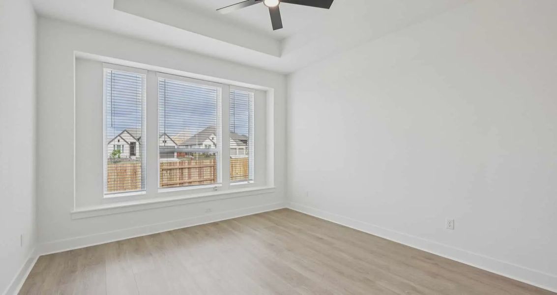 Spacious, unfurnished interior of a new home in Sunfield, Buda (Image 13). Spacious, unfurnished interior of a new home in Sunfield, Buda (Image 13).