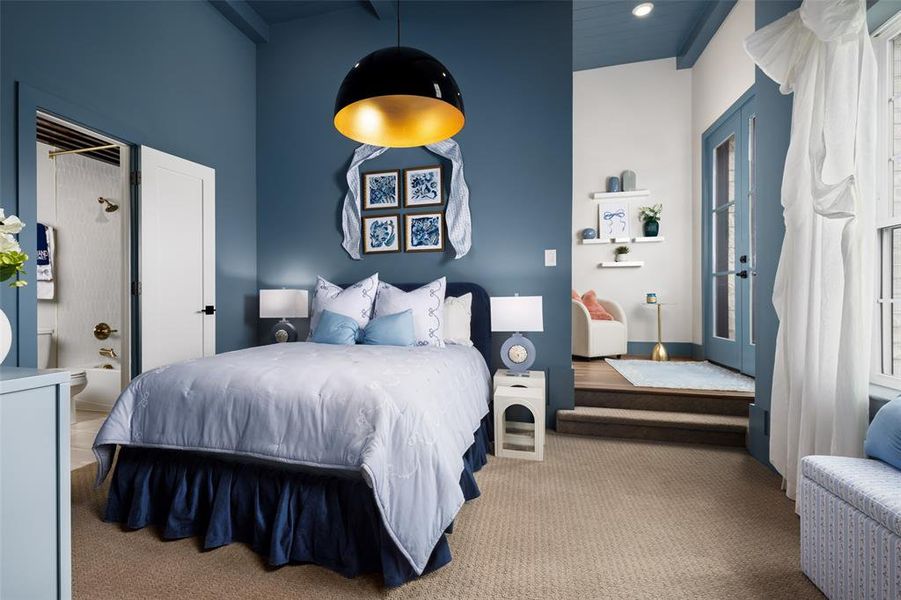Furnished interior view inside a new home in Creekside at Elevon, Lavon (Image 12).