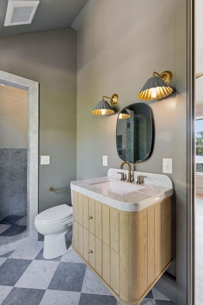 Furnished interior view inside a new home in , Sullivan's Island (Image 10).