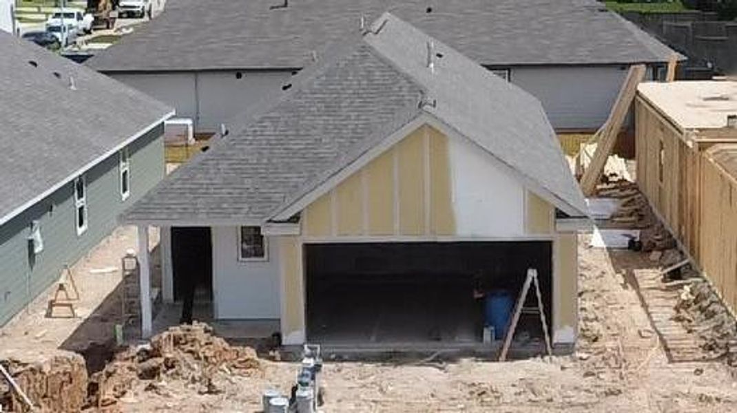 In-progress construction of a new home in Ridgeland Hills, Willis, TX (Image 24). In-progress construction of a new home in Ridgeland Hills, Willis, TX (Image 24).