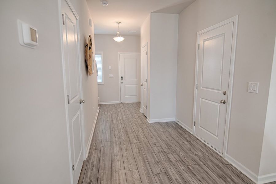 Representative unfurnished interior of a home built from the Cliffside by Hurricane Builders in Percival Village, Columbia (Image 18).