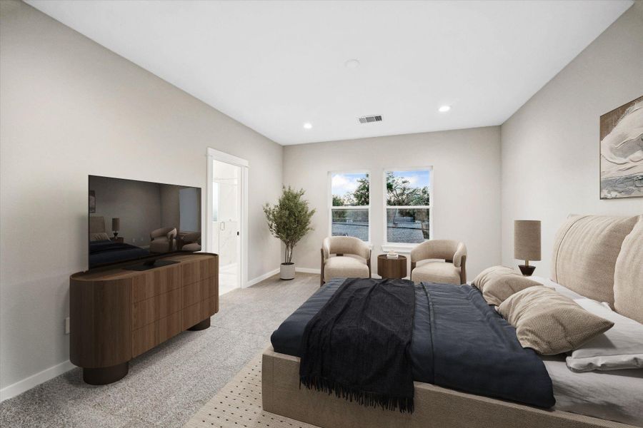 Furnished interior view inside a new home in , Houston (Image 11). Furnished interior view inside a new home in , Houston (Image 11).