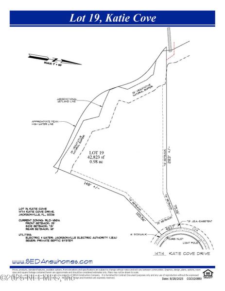 2D floor plan layout of this home in Katie Cove, Jacksonville, FL (Image 2).