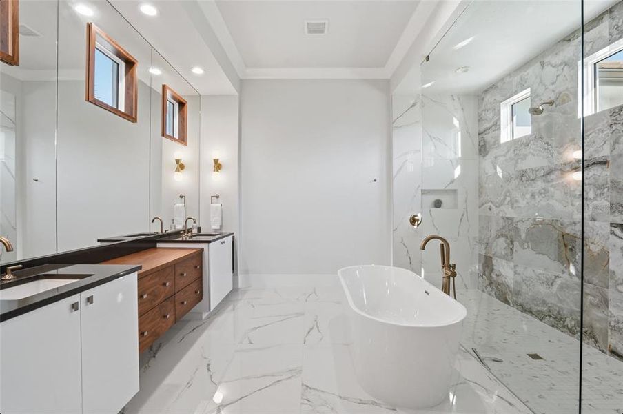 Furnished interior view inside a new home in , Parrish (Image 12).