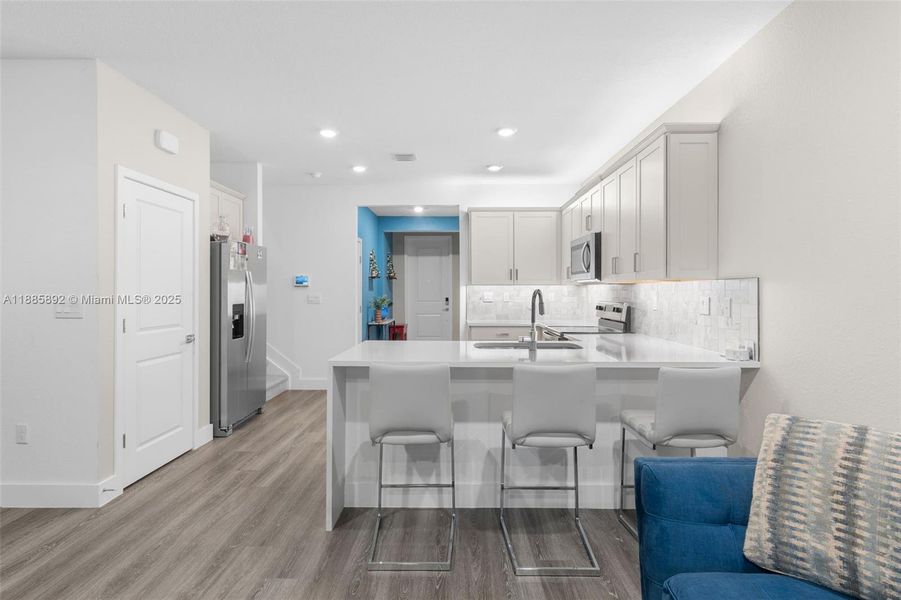 Furnished interior view inside a new home in , Pembroke Pines (Image 12).