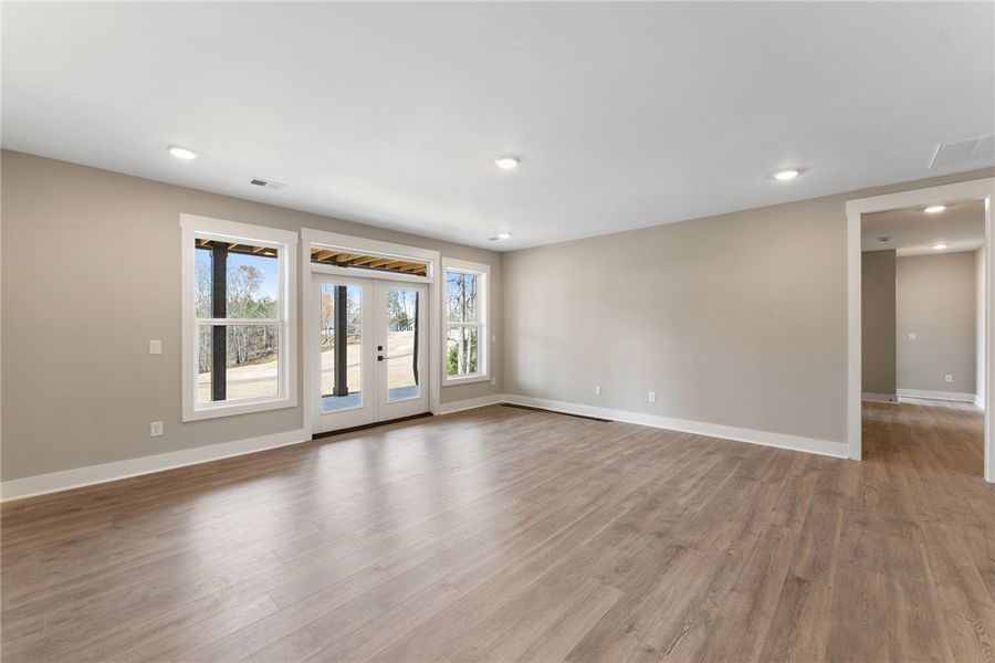 Images are of a different home with a similar floo