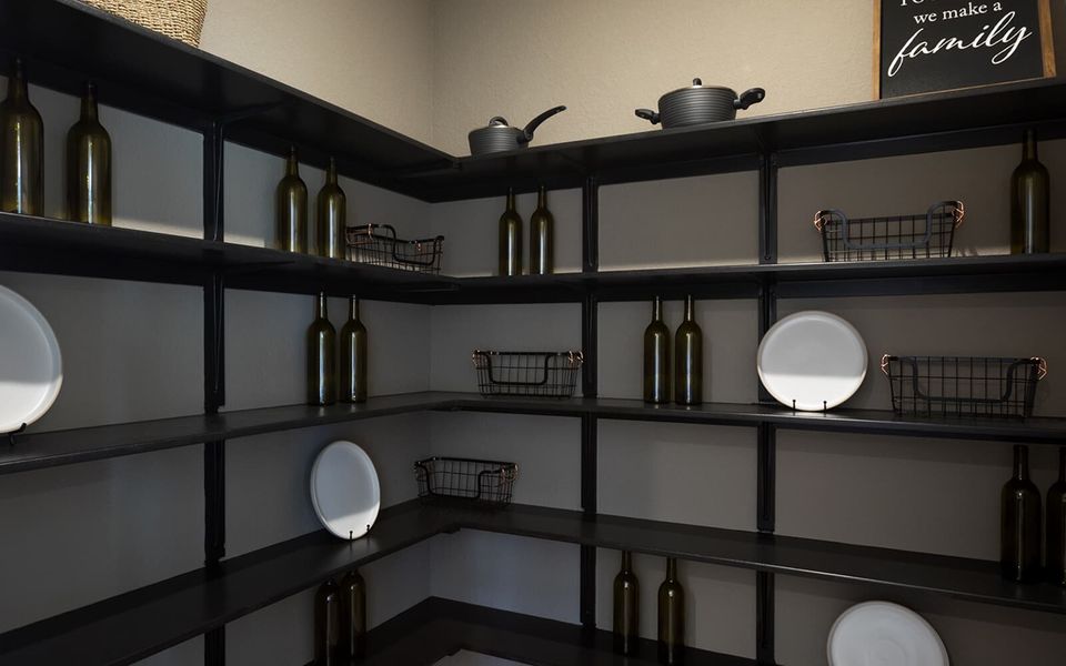 Close-up of interior finishes inside a home in Easton Park, Austin (Image 15).