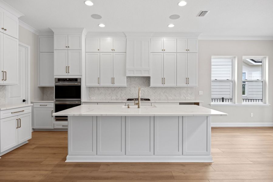 Representative furnished interior of a home built from the Walton by Riverside Homes in Mariposa at EverRange, Jacksonville (Image 16).
