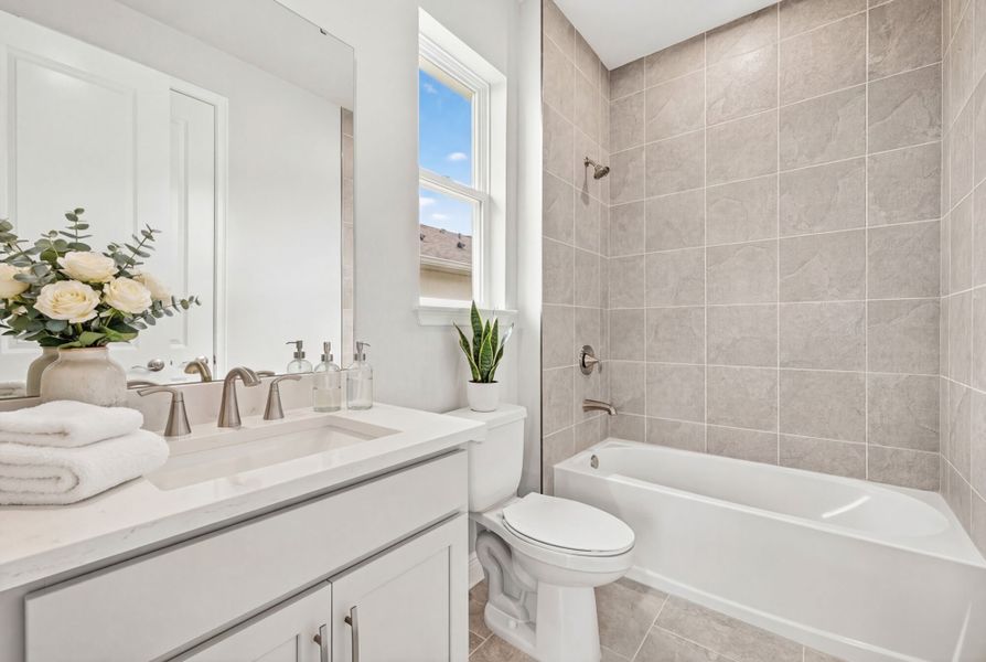 Furnished interior view inside a new home in Windwater, Parrish (Image 15).